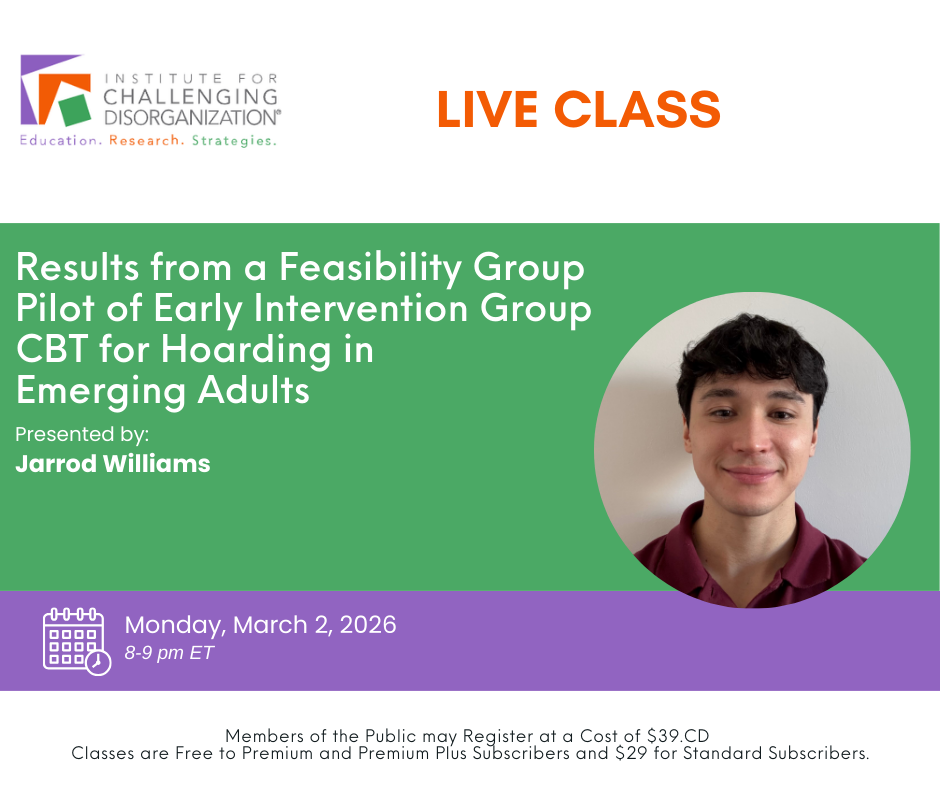 Jarrod Williams class announcement